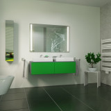 Waschtischunterschrank für Aufsatzwaschbecken Farbe/Holz nach Wunsch - Jade C