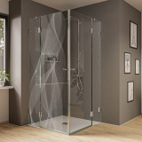 Design-Duschkabine aus Glas Energy 1 (Eckeinstieg) Design-Duschkabine aus Glas Energy 1 (Eckeinstieg)