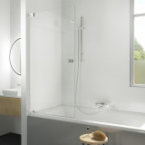 Duschabtrennung Badewanne Glas schwenkbar rechts G701 Duschabtrennung Badewanne Glas schwenkbar rechts G701