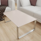 Glasplatte Tisch Hell-Beige - REF 1015, 6 mm Glasplatte Tisch Hell-Beige - REF 1015, 6 mm