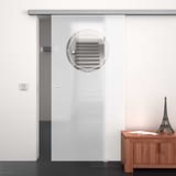 Glasschiebetür satiniert mit Motiv Skepp Glasschiebetür satiniert mit Motiv Skepp
