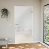 Glastür 8 mm ESG Milchglas-Optik Satinato Glastür 8 mm ESG Milchglas-Optik Satinato