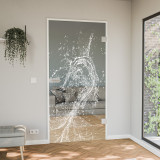 Glastür gelasert mit Motiv Cristal Clear Glastür gelasert mit Motiv Cristal Clear