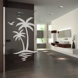 Walk In Dusche mit Palmen Erkelenz