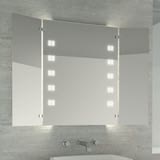 Klappspiegel mit LED Beleuchtung - Louren Klappspiegel mit LED Beleuchtung - Louren
