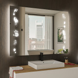Wandspiegel LED Tatort Wandspiegel LED Tatort