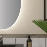Ovaler Spiegel mit LED nach Maß Fin
