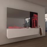Teil-Lack-Wandspiegel Rom Teil-Lack-Wandspiegel Rom