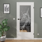Lichtausschnitt gelasert mit Motiv Cristal Clear Lichtausschnitt gelasert mit Motiv Cristal Clear