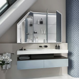 Spiegelschrank mit Schräge Mini Duplex