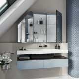 Spiegelschrank mit Schräge Nestia