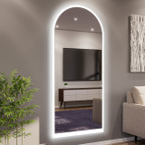 Beleuchteter Badspiegel mit Rundbogen Nyx 1 Beleuchteter Badspiegel mit Rundbogen Nyx 1