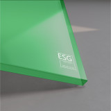 ESG Glas lackiert 12 mm RAL-/NCS-Farbe nach Wahl