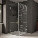 Glas Duschkabine gestreift Raya 1 Glas Duschkabine gestreift Raya 1