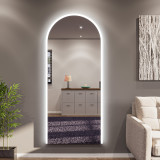 LED Badspiegel mit Rundbogen Avara 1