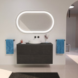 Waschtisch mit 2 Schubladen für Aufsatzbecken auf Maß - Rubin A