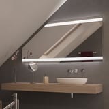 Spiegel für Dachschrägen mit LED Beleuchtung Catea Spiegel für Dachschrägen mit LED Beleuchtung Catea