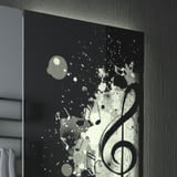 Teillack Spiegel mit LED More beats Teillack Spiegel mit LED More beats
