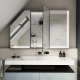 Dachschrägen-Spiegelschrank Anuba