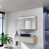 Spiegelschrank Bad mit LED Licht - Linja