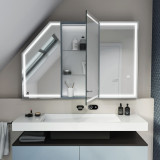 Dachschrägen-Spiegelschrank Remno Dachschrägen-Spiegelschrank Remno