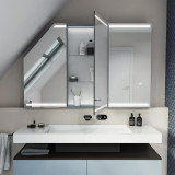 Dachschrägen-Spiegelschrank Severina Dachschrägen-Spiegelschrank Severina