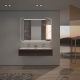 LED Spiegelschrank fürs Bad, Maßanfertigung - Aurel