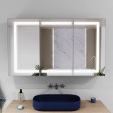 Badezimmer-Spiegelschrank mit LED Rameo