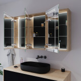 Bad-Spiegelschrank mit Licht Aton