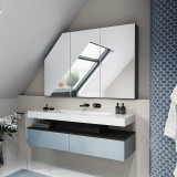 Spiegelschrank mit Schräge Nestia Spiegelschrank mit Schräge Nestia