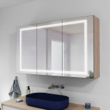 Beleuchteter Spiegelschrank nach Maß - Duplex