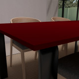 Rote Tischplatte 19 mm Rote Tischplatte 19 mm
