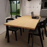 Eiche Tischplatte 38 mm Holz-Dekor Eiche Tischplatte 38 mm Holz-Dekor