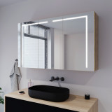 Auf-/Unterputz Spiegelschrank auf Maß Minos