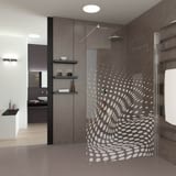 Walk In Dusche gelasert mit Motiv Dalarion Walk In Dusche gelasert mit Motiv Dalarion