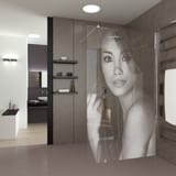 Walkin-Dusche mit Wunschmotiv Walkin-Dusche mit Wunschmotiv