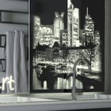 Teillack Wandspiegel Frankfurt Skyline Teillack Wandspiegel Frankfurt Skyline