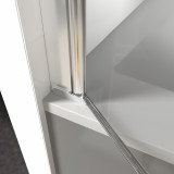 Faltbarer Badewannenaufsatz Glas auf Maß 2-teilig Faltwand links P720 Faltbarer Badewannenaufsatz Glas auf Maß 2-teilig Faltwand links P720