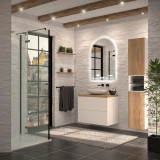 Rundbogen-Spiegel beleuchtet Safari 1