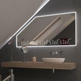 Spiegel für Dachschrägen mit LED Beleuchtung Blom