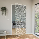 Glastür gelasert mit Motiv Art Design Glastür gelasert mit Motiv Art Design