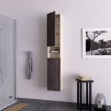 Badschrank hängend Hochschrank auf Maß - Granat B