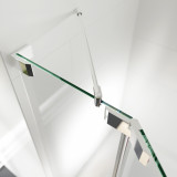 Badewannen Duschabtrennung Glas Drehtür mit Festteil links G710 Badewannen Duschabtrennung Glas Drehtür mit Festteil links G710