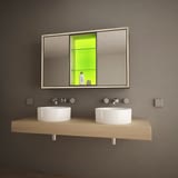 Bad-Spiegelschrank mit LED-Beleuchtung Illumino