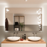 Spiegel gelasert mit LED Beleuchtung - Ulma