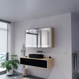 Bad-Spiegelschrank mit Licht Aton