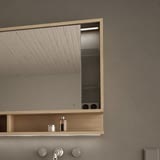 Spiegelschrank Bad mit Schiebetüren und LED - Masima