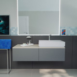 Bad Unterschrank mit Schubladen für 1 oder 2 Waschbecken - Jade B