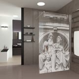 Walkin-Dusche mit Wunschmotiv Walkin-Dusche mit Wunschmotiv