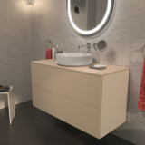 Waschbeckenunterschrank nach Maß 2 Schubladen - Rubin B